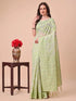 Deeva Sarees Light Green Cotton Saree